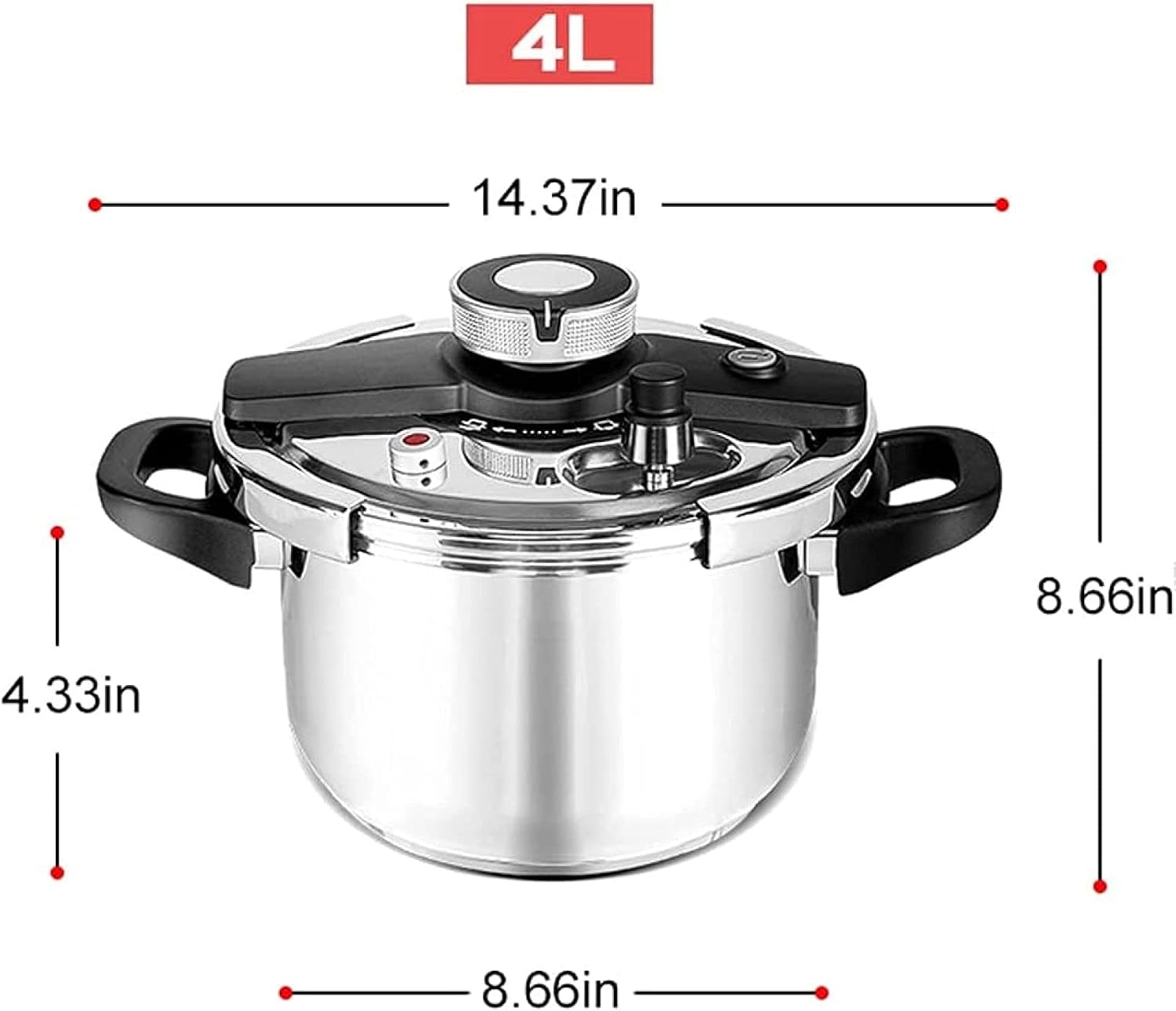Premium Explosion-Proof High Pressure Cooking Pot