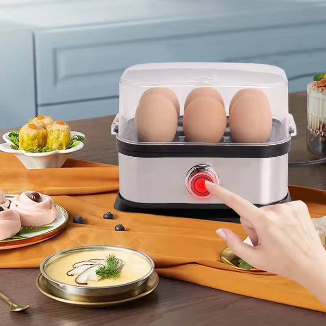 Multifunctional egg steamer
