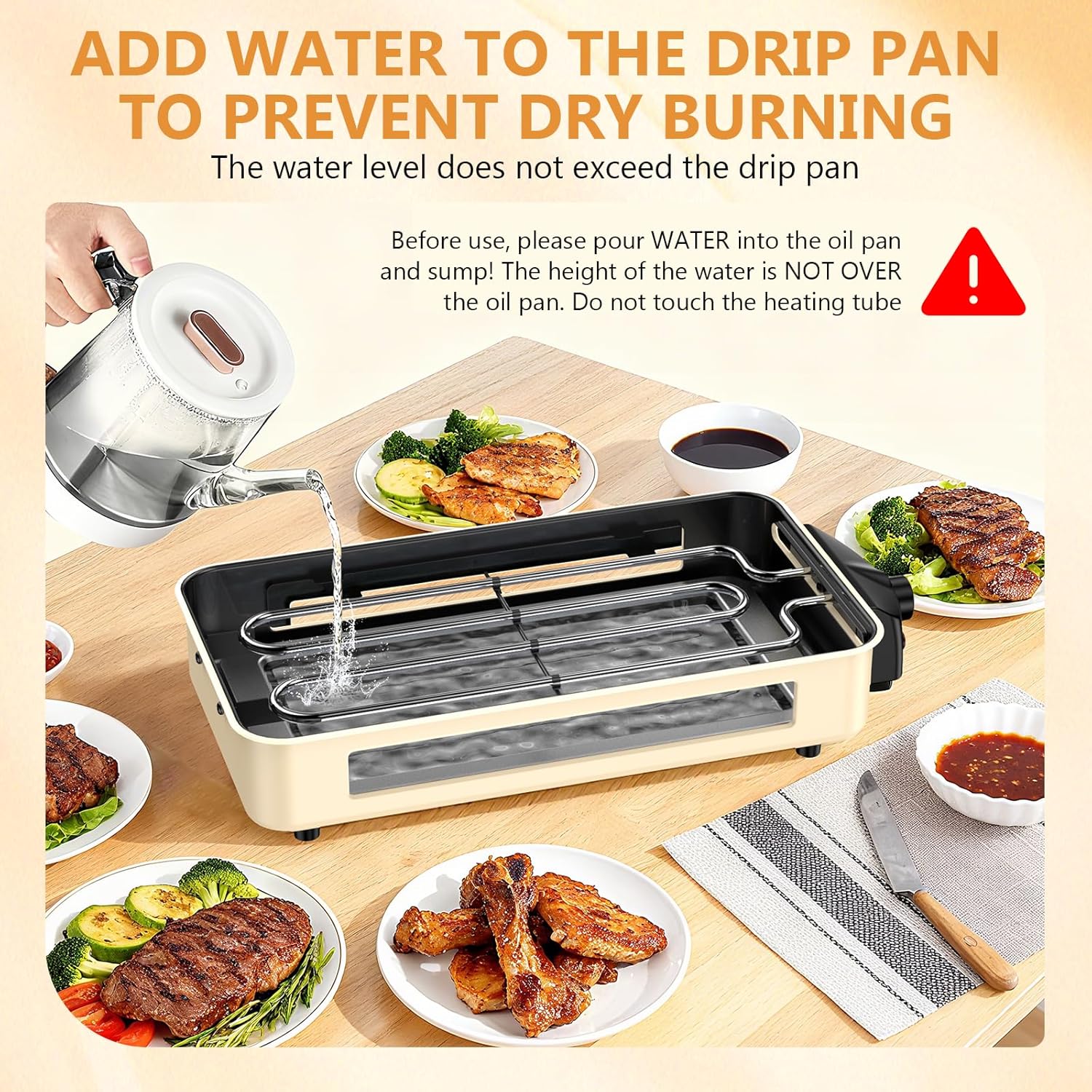 Electric Indoor Grill 1500W