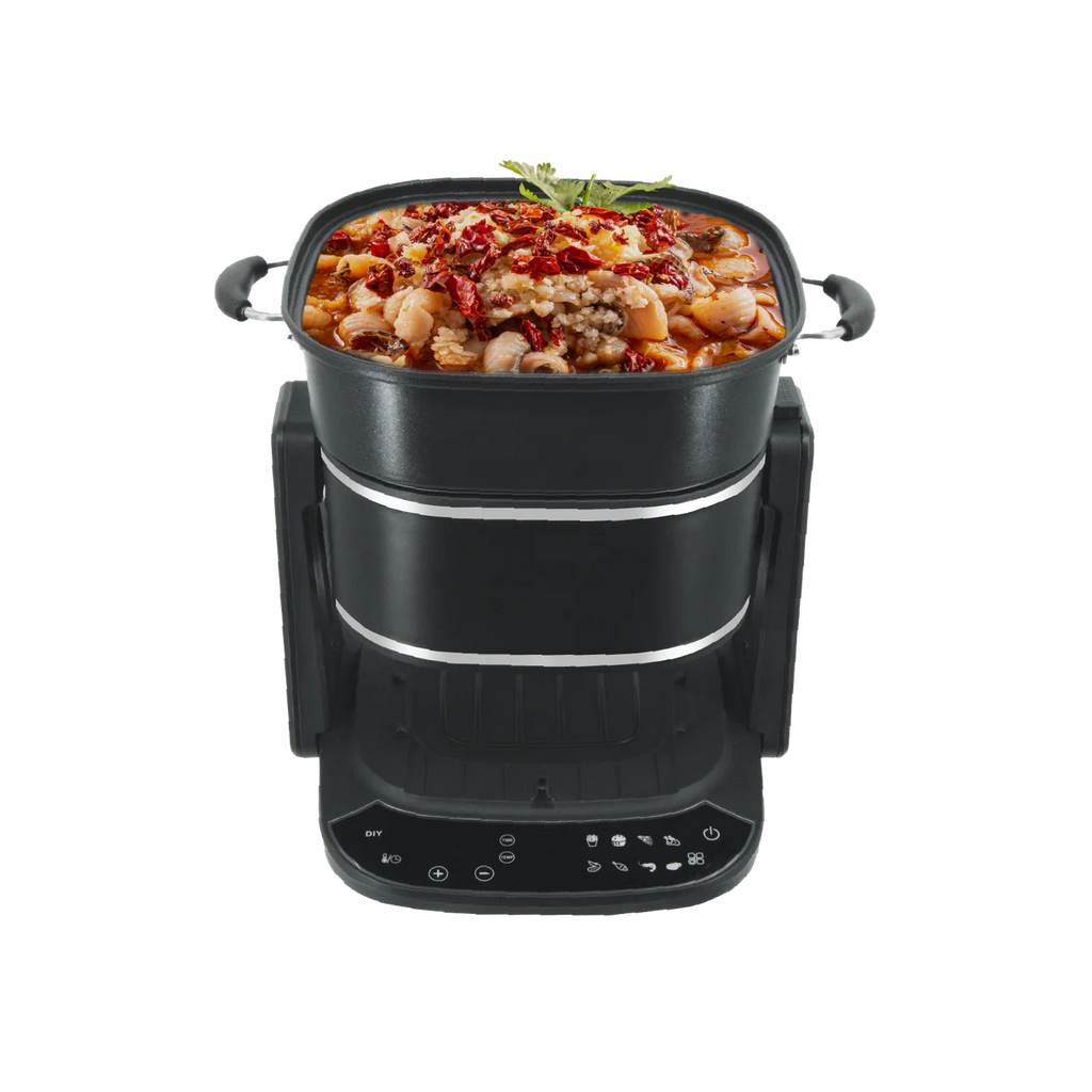 Dolphin Minja 4.5L 3-in-1 Glass Air Fryer with Grill