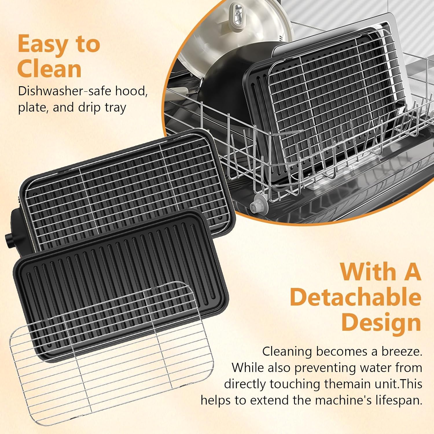 Electric Indoor Grill 1500W